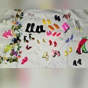 Barbie Shoe Lot